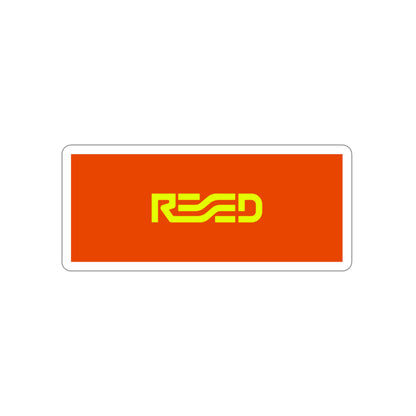 REED LOGO RED/YELLOW - Never Stop Chasing
