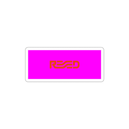 REED LOGO PINK/RED - Never Stop Chasing