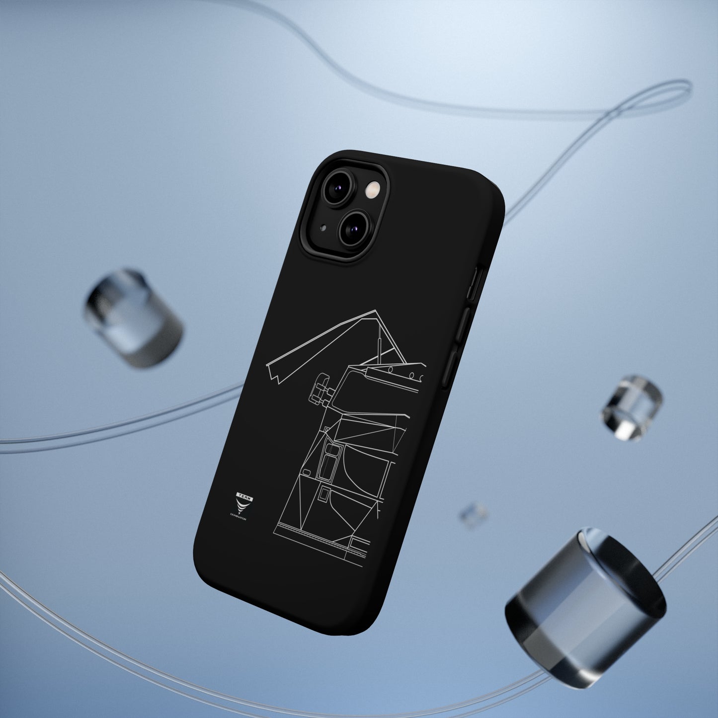 Dominator 3 Wireframe iPhone MagSafe Case - Never Stop Chasing