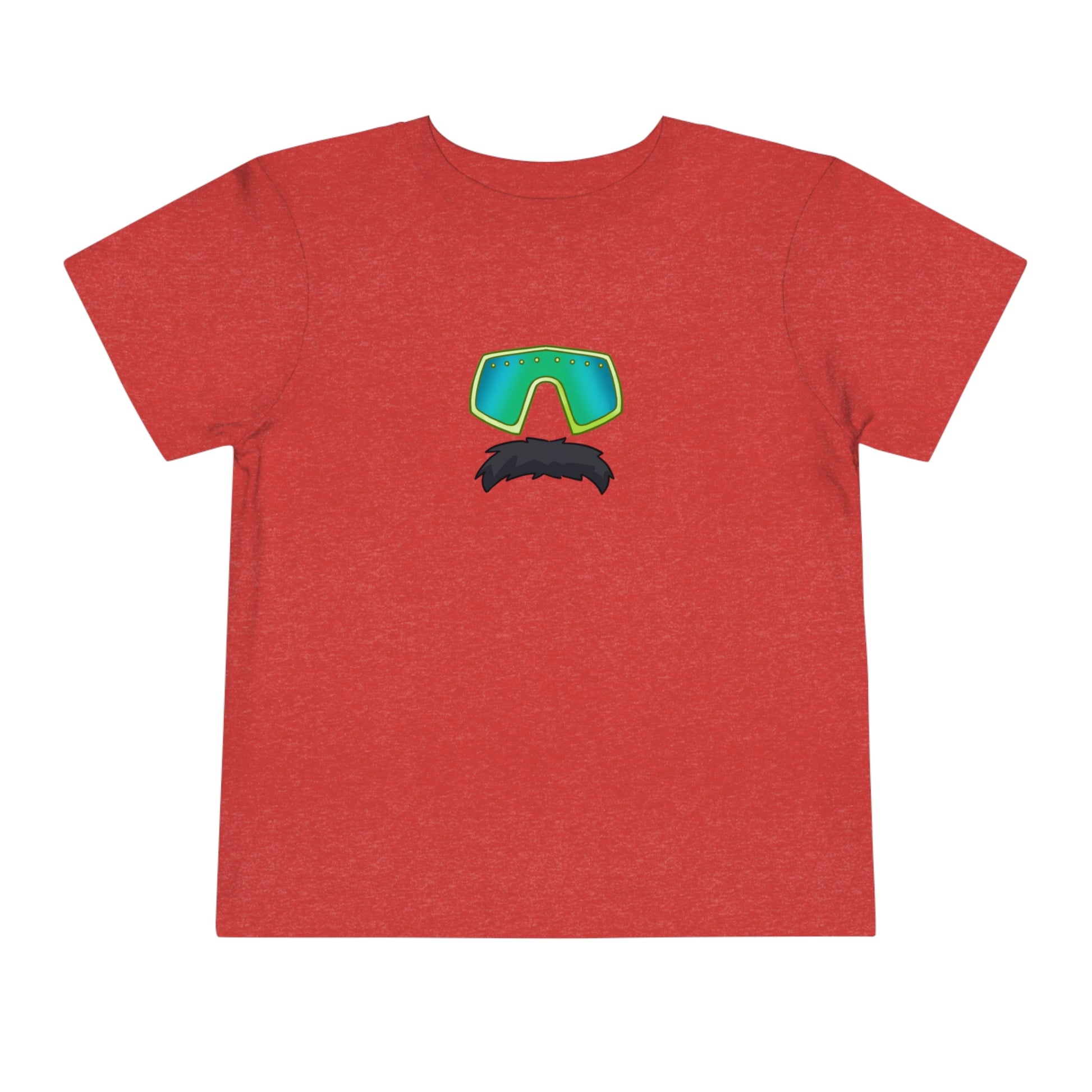 GLASSES 'STACHE EMOJI TODDLER TEE - Never Stop Chasing