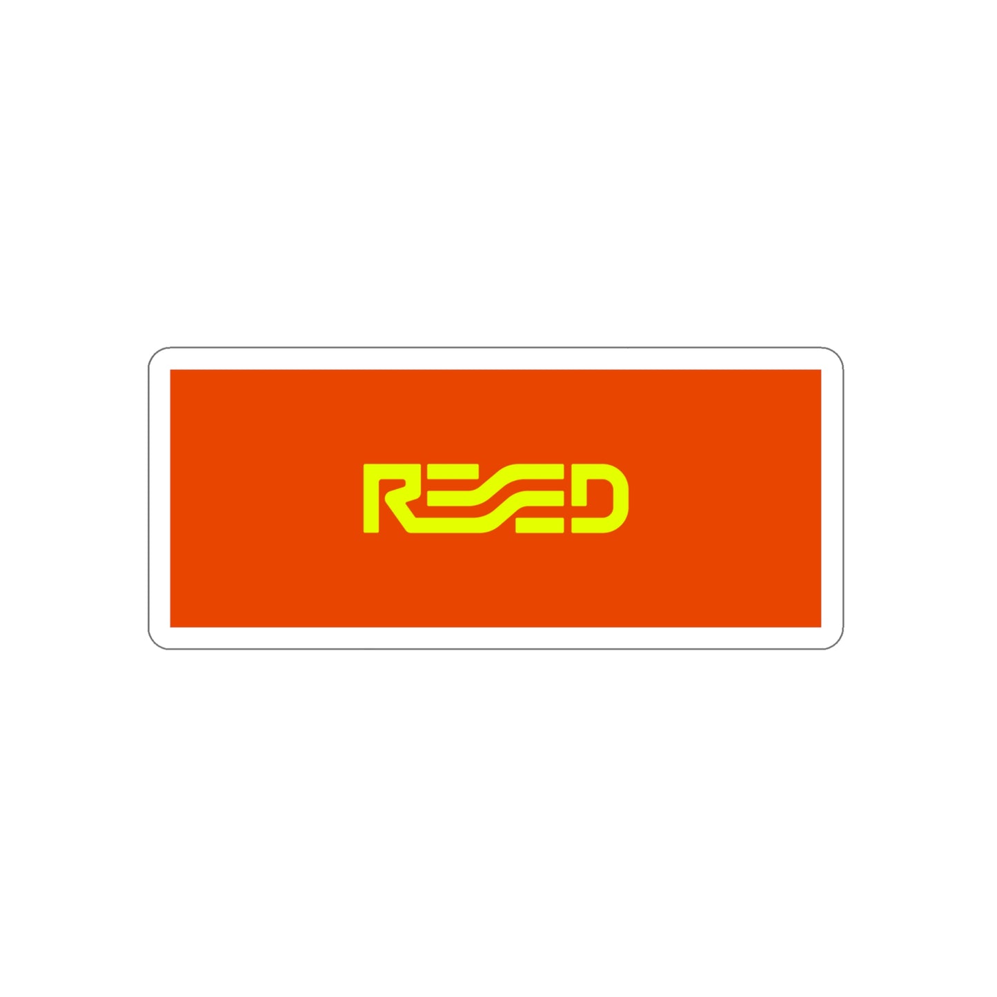 REED LOGO RED/YELLOW - Never Stop Chasing