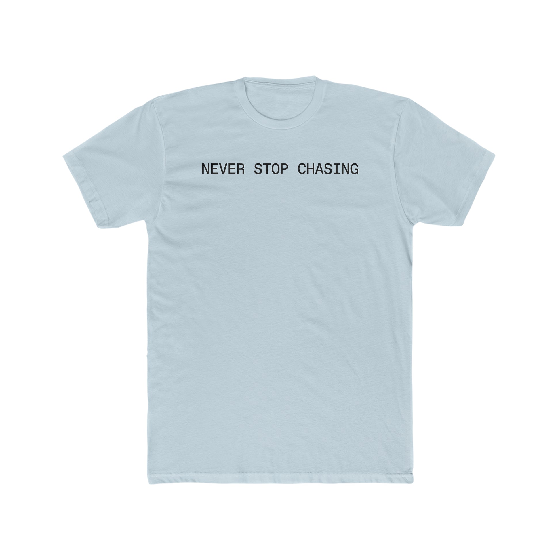 NEVER STOP CHASING NSC LIGHT BACKED TEE - Never Stop Chasing