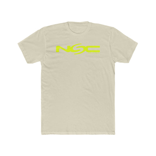 Yellow NSC Bold Cotton Tee - Never Stop Chasing