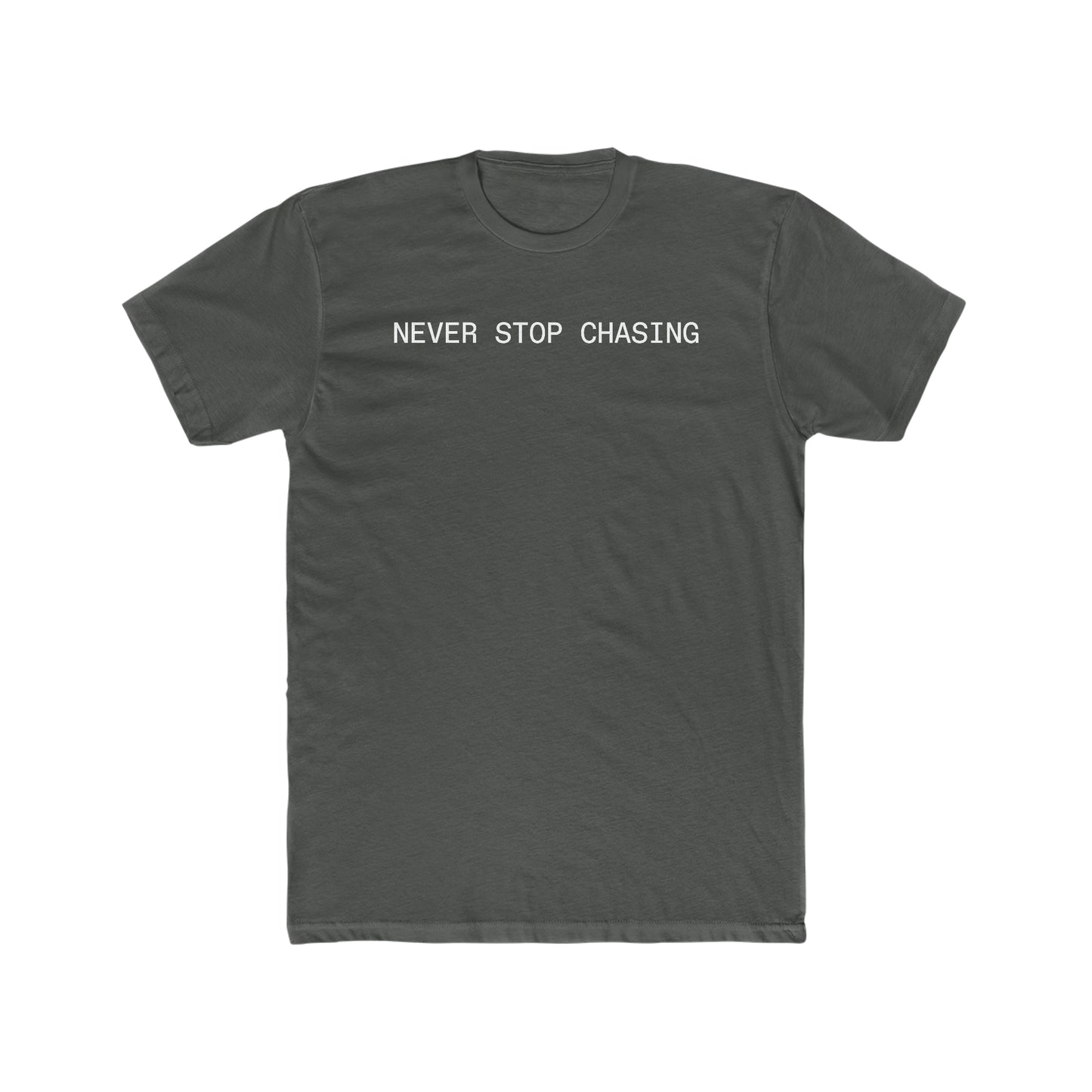 NEVER STOP CHASING NSC BACKED TEE - Never Stop Chasing